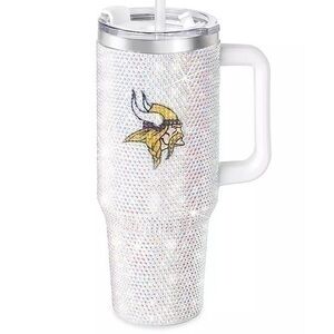NIB. NFL Minnesota Vikings Bling Colossal Tumbler